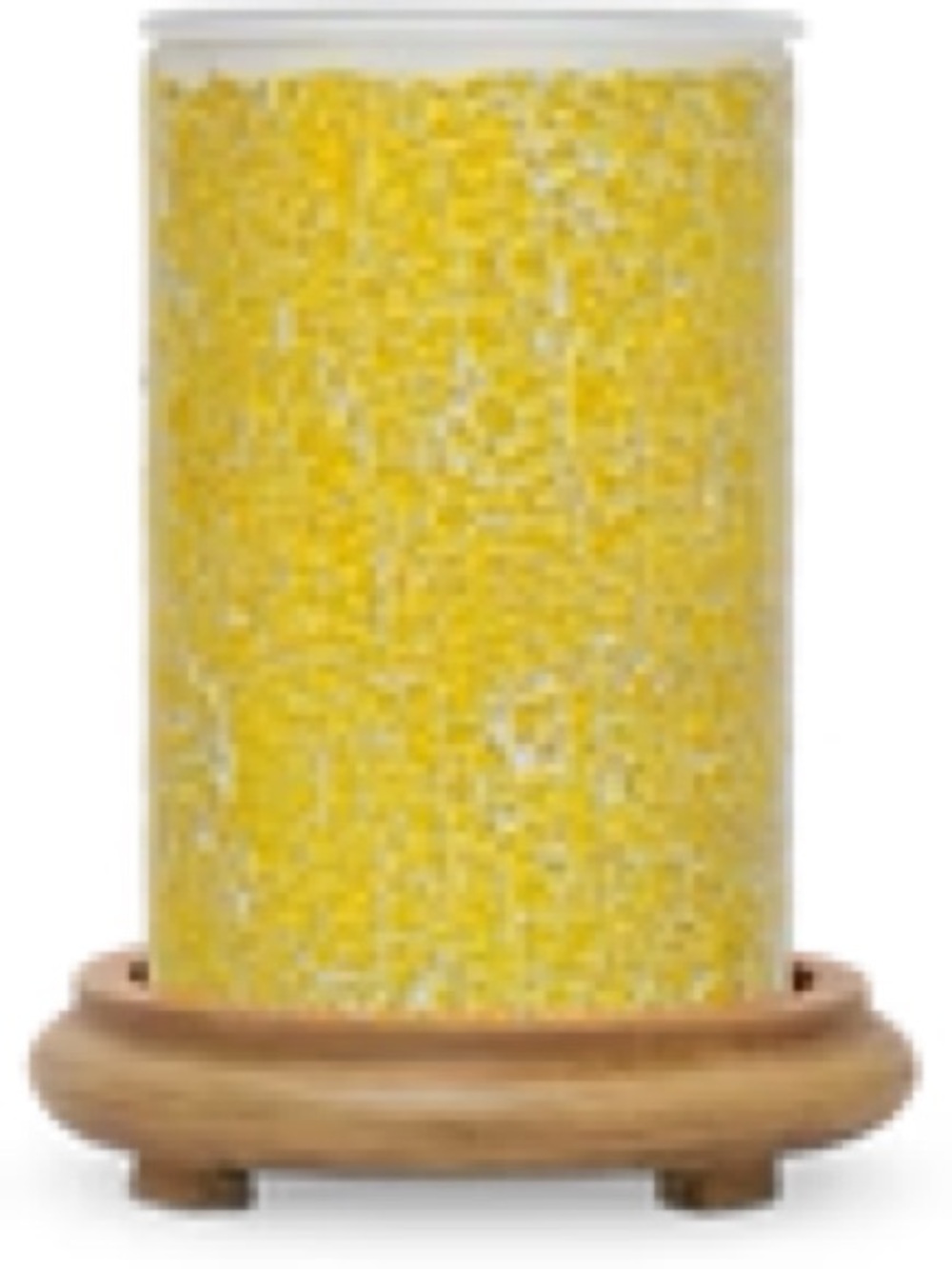 Pink Zebra Sunshine Crackle Simmering Light Wax Warmer